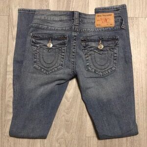 True Religion Distressed Skinny Jeans